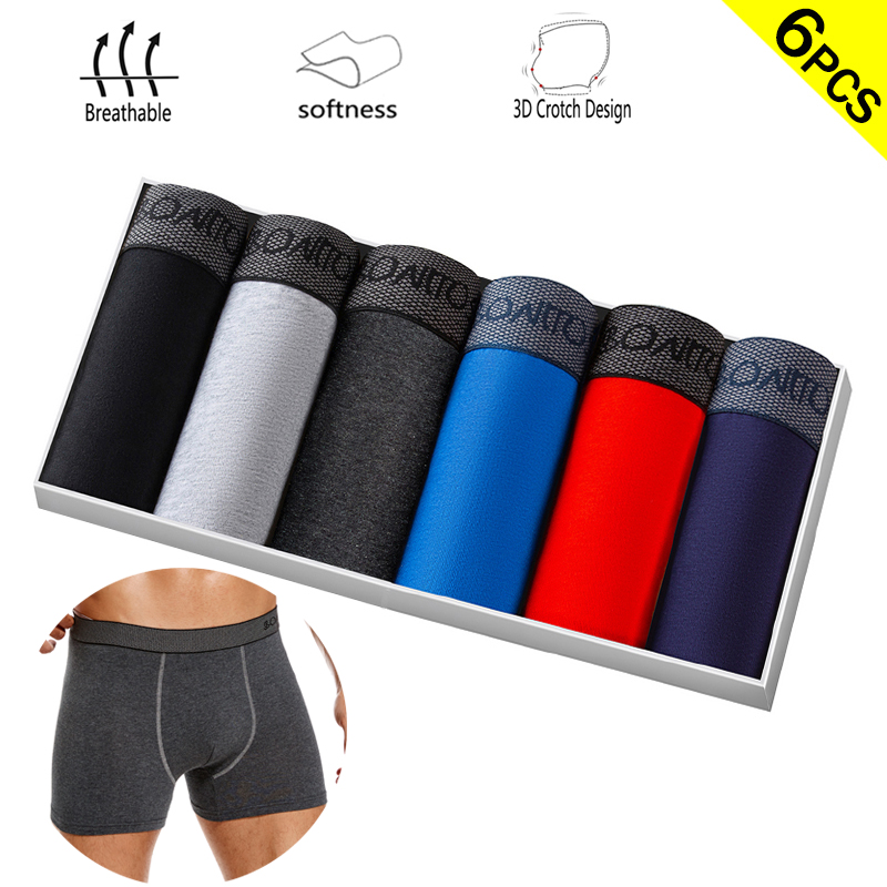 Boxer Brief Pack Cotton - Celana Boxer 6 Buah/Pak Celana Dalam
