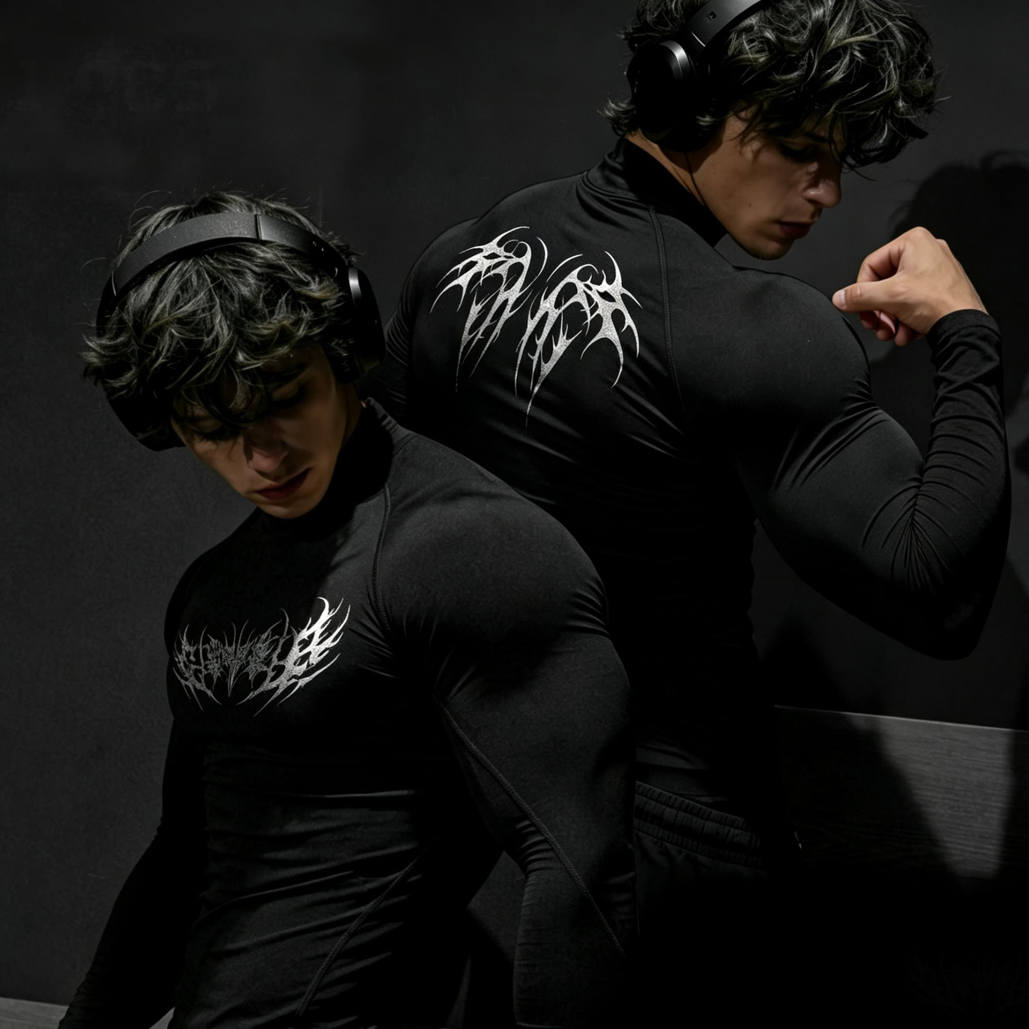 Kaos Turtleneck Slim Fit Lenga - Base Layer Top ulasan dan harga