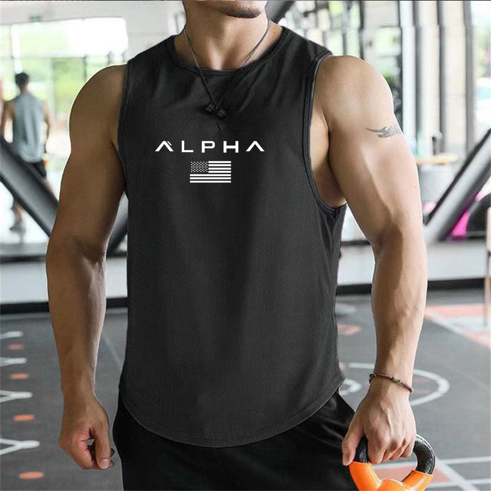 Kaos Vest Fitness Pria Ukuran  - Undershirt Crew Neck ulasan dan harga