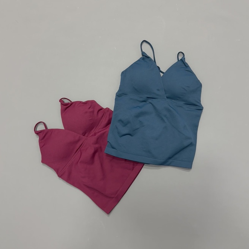Tank Top Olahraga Wanita Pembe - Suspender Tank Top ulasan dan harga