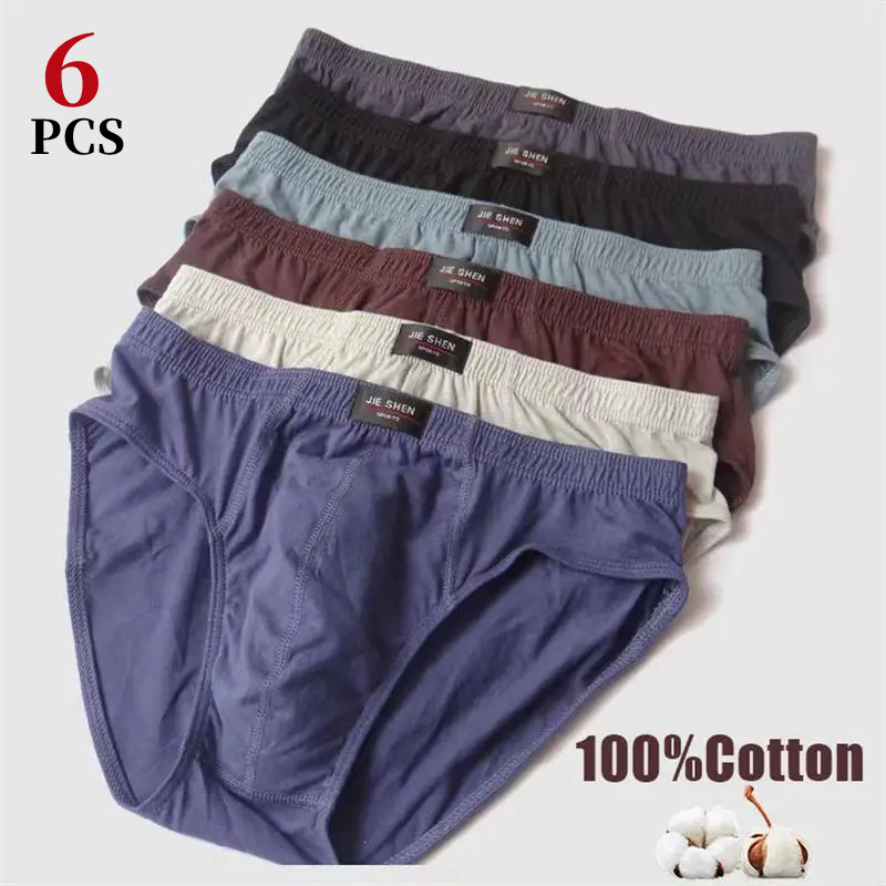 6 potong pakaian dalam pria ka - Boxer Brief Pack Cotton ulasan dan harga