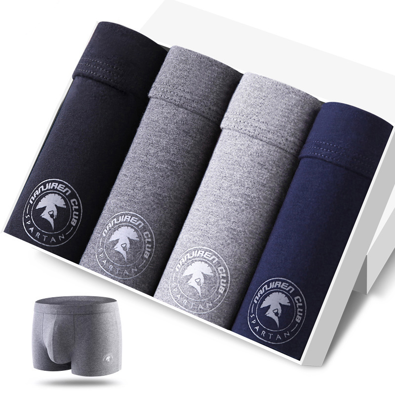 Celana dalam pendek Pria, 4pcs - Boxer Brief Pack Cotton ulasan dan harga